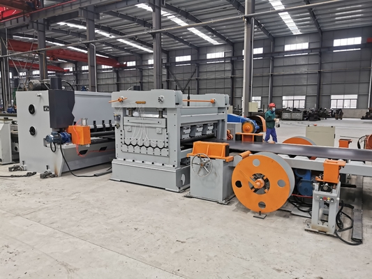 Good price 8 मीटर लाइट पोल कट टू लेंथ लाइन टेपर स्लिटिंग लाइन ऑनलाइन