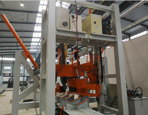 गुणवत्ता  HM2500/12000 Shut Welding Machine For High Mast / Mono Pole / Communication Pole कारखाना
