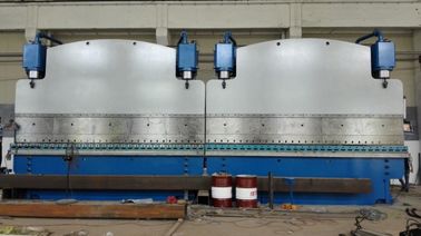 हाइड्रोलिक सीएनसी टेंडम प्रेस ब्रेक भारी शुल्क प्लेट झुका मशीन 2-400 टी / 7000 मिमी
