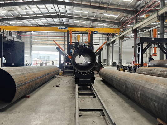 HM1200 व्यास 1200 मिमी लंबाई सीम वेल्डिंग के लिए बंद वेल्डिंग मशीन