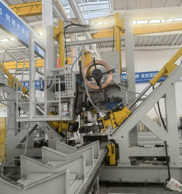 HM1600/12000 उच्च मस्तूल / मोनो पोल / संचार पोल के लिए बंद वेल्डिंग मशीन