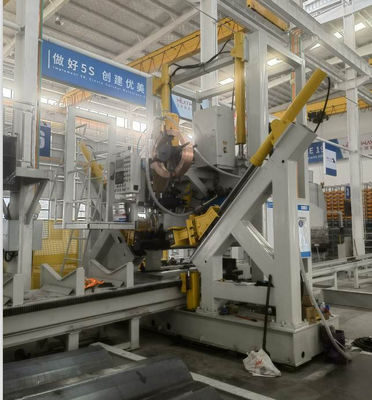 HM1600/12000 उच्च मस्तूल / मोनो पोल / संचार पोल के लिए बंद वेल्डिंग मशीन