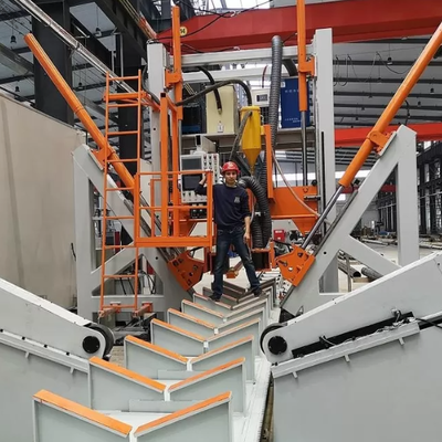 HM2500/14000 14m सीएनसी स्वचालित प्रकाश पोल सीम बंद वेल्डिंग मशीन अधिकतम 2500 मिमी व्यास