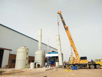 पर्यावरण संरक्षण प्रणाली के साथ 7.0x1.2x2.2m जिंक टैंक हॉट डिप गैल्वनाइजिंग उपकरण
